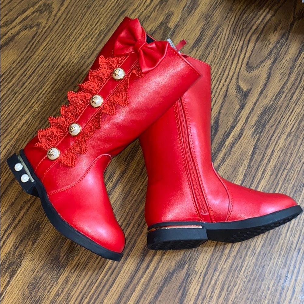 Adorable Red Girls Boot!!!